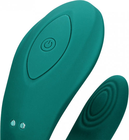 Shots Vibrator pentru cupluri 7.9cm Verde