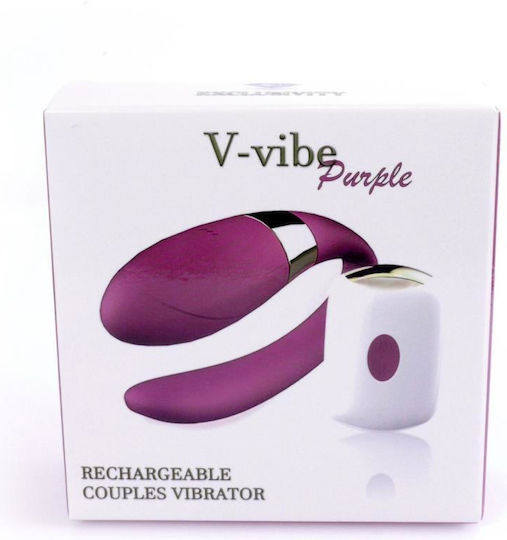 Boss Of Toys Vibrator for Couples with Remote Control Purple