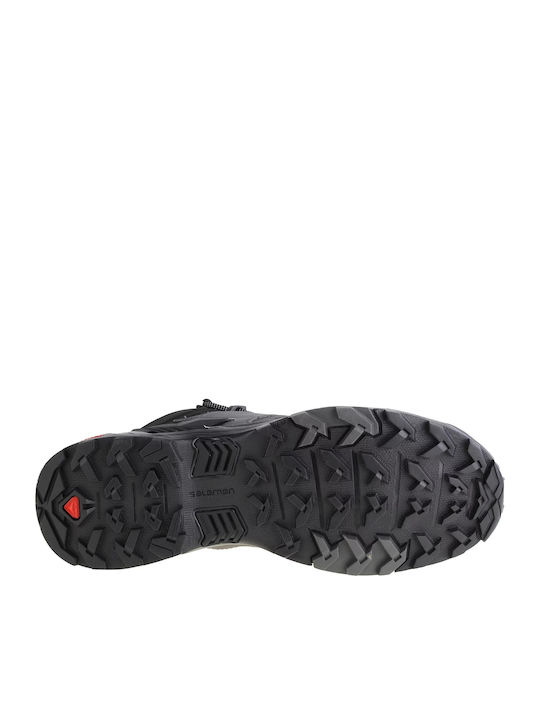 Salomon X Ultra 4 Men's Hiking Waterproof Boots With Gore-Tex Membrane Black Magnet Pearl Blue