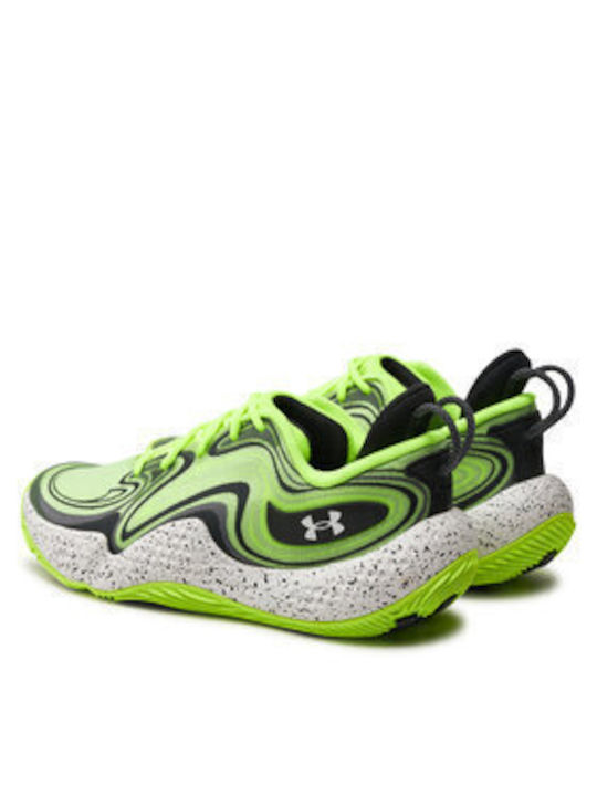 Spawn 6 High Basketball Shoes Yellow