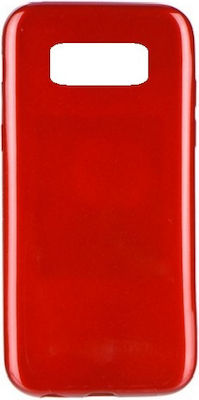 Forcell Galaxy S8 Silicone Back Cover Red (Galaxy S8)