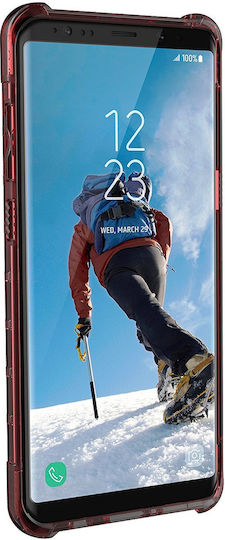 UAG Plyo Umschlag Rückseite Kunststoff Rot (Galaxy Note 8)