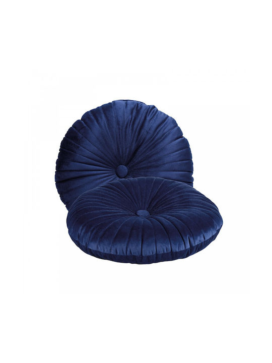 Das Home Sofa Cushion 0269 Velvet Dark Blue 38x38cm