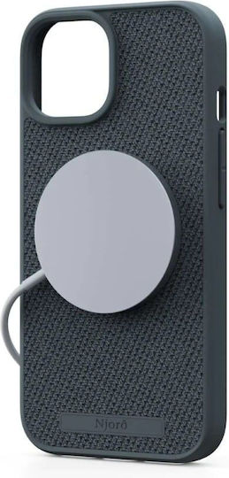 Njord Back Cover Tesatura 2mm Gri (iPhone 15)
