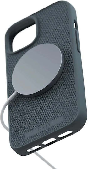 Njord Back Cover Tesatura 2mm Gri (iPhone 15)