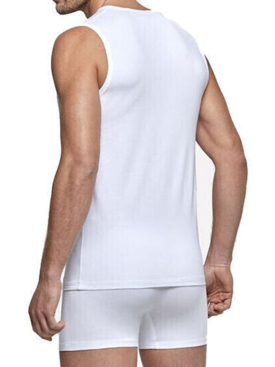 Impetus Men's Undershirt Sleeveless White