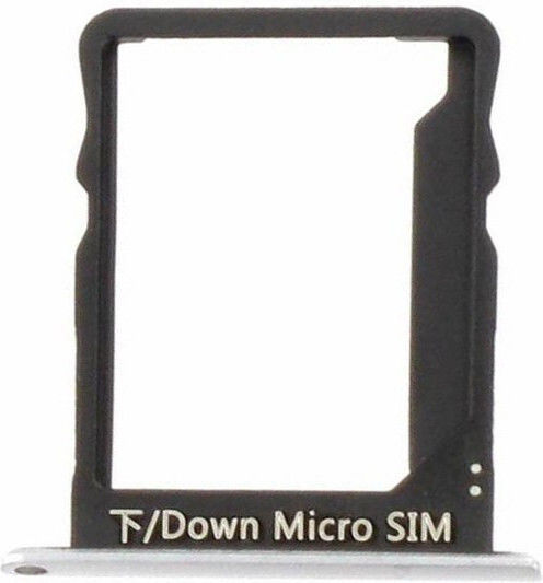 Βάση Κάρτας Sim & SD Μαύρο για Huawei P20 Lite