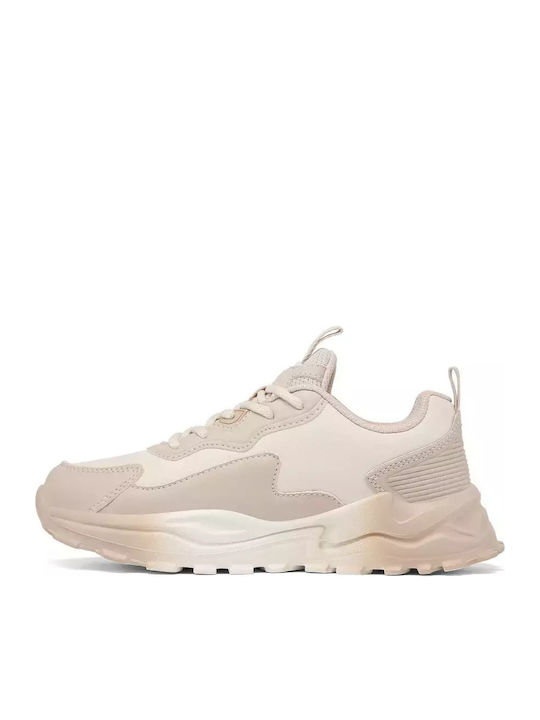 Memory Alora Chunky Sneakers Beige