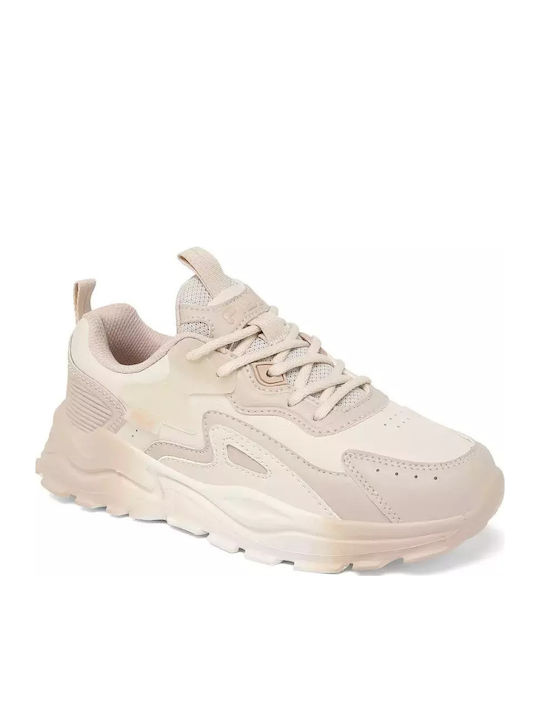 Memory Alora Chunky Sneakers Beige