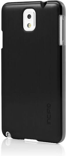 Incipio Back Cover Σιλικόνης 1.524mm Μαύρο (Galaxy Note 3)