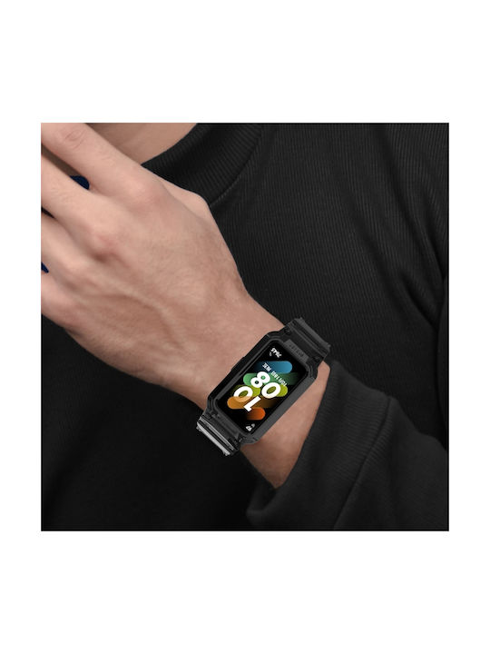 Curea Silicon Negru (Huawei Band 7)