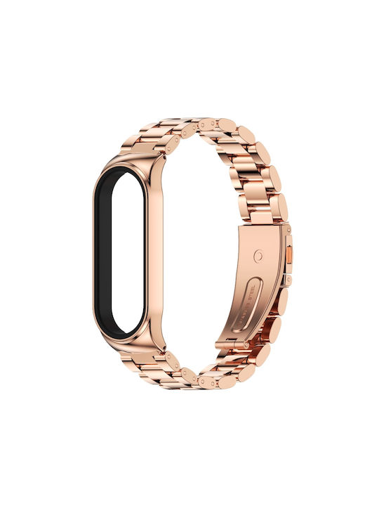 Mijobs Strap Stainless Steel Rose Gold (Mi Band 3/Mi Smart Band 4) EDA841301486C