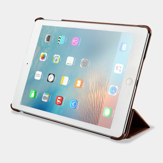 iCarer Vintage Triple Flip Cover Leather Black Tablet Case (iPad Air 2019 / iPad Pro 2017 10.5")