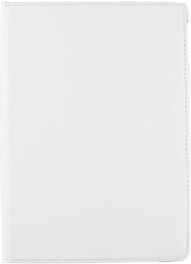 Volte-Tel Flip Cover Din Piele Albă Galaxy Tab A 10.5 2018