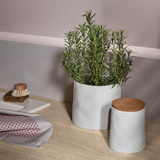 Raeder Plant Pot Porcelain White