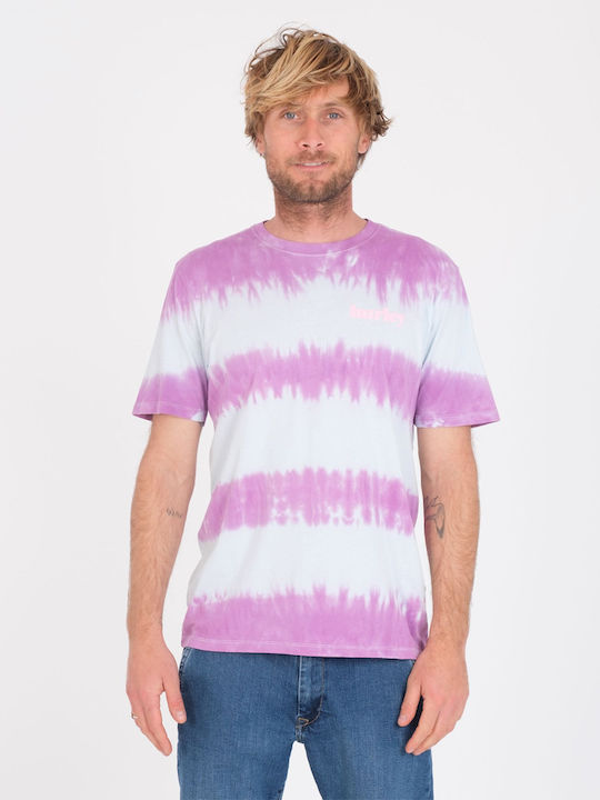 Hurley Evd Wsh Men's Short Sleeve T-shirt Purple