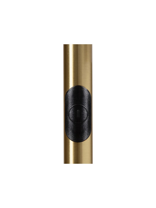 Lucide Lightning Celeste LED Stehleuchte H174xB28cm. mit Warmweißem Licht 1400lm Gold