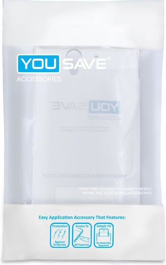 YouSave Accessories Hard Case Crystal Clear (Xperia C3) Back Cover Σιλικόνης Διάφανο (Realme C3)