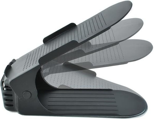 Plastic Storage Case for Shoes in Black Color 1pcs