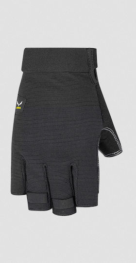 Salewa Via Ferrata Durastretch Mountaineering Gloves Black