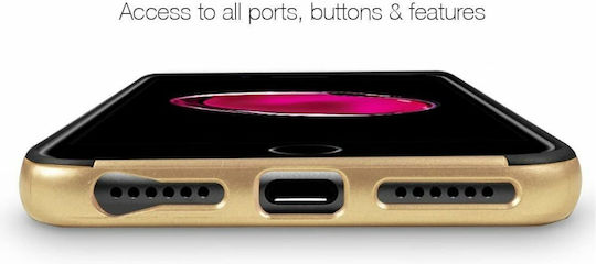 Orzly Airframe Back Cover Μαύρο (iPhone SE 2022/2020)