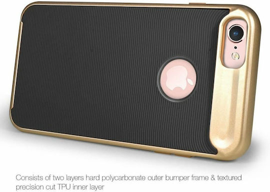 Orzly Airframe Back Cover Μαύρο (iPhone SE 2022/2020)