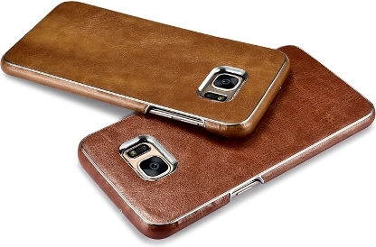 Xoomz Xoomz Back Back Cover Δερματίνης Κόκκινο (Galaxy S7 Edge)