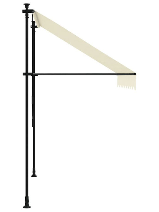 vidaXL Τέντα Βεράντας Μπεζ 2x1.5m