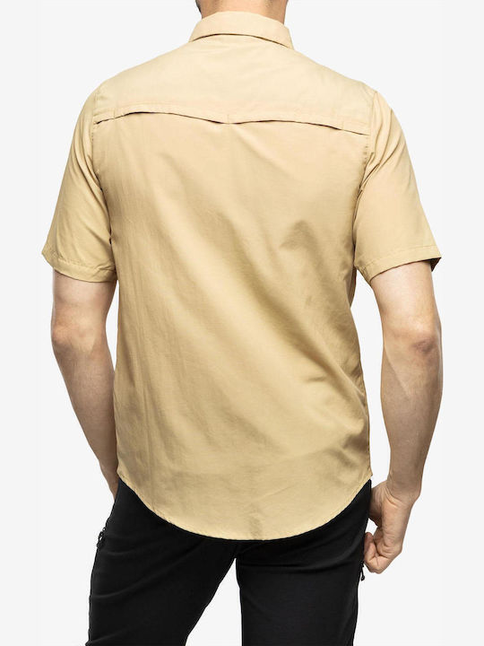 Short-sleeved Shirt Khaki