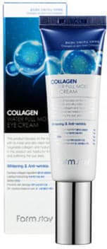 Farm Stay Collagen Water Full Moist Cremă de Ochi pentru Anti-îmbătrânire și Hidratare 50ml