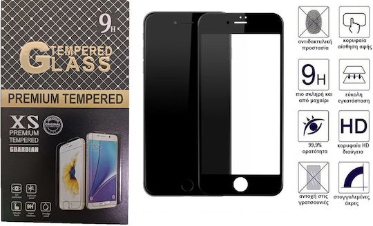 4d Full Face Tempered Glass Black (iPhone 8 Plus / 7 Plus)