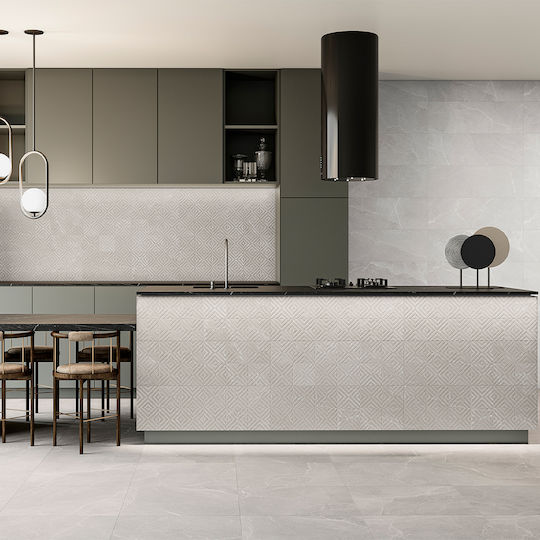 Saloni Ceramica Floor / Kitchen Wall / Bathroom Matte Tile 91x31cm Marfil