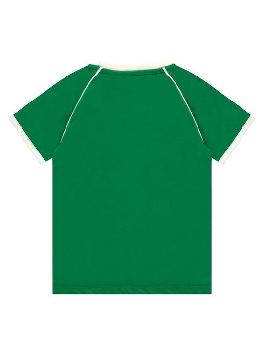 Stains & Stories Kids Blouse Short Sleeve Green