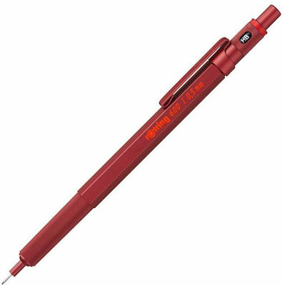 Rotring 600 Μηχανικό Μολύβι 0.5mm Κόκκινο