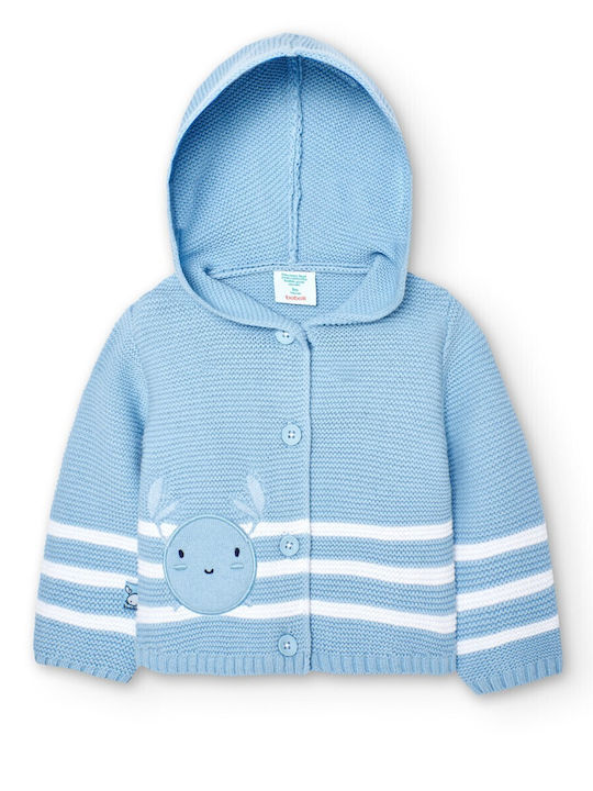 Kinderstrickjacke Baumwolle Rot