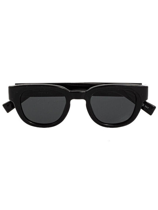 Ysl Sunglasses with Black Plastic Frame and Black Lens SL 675 001