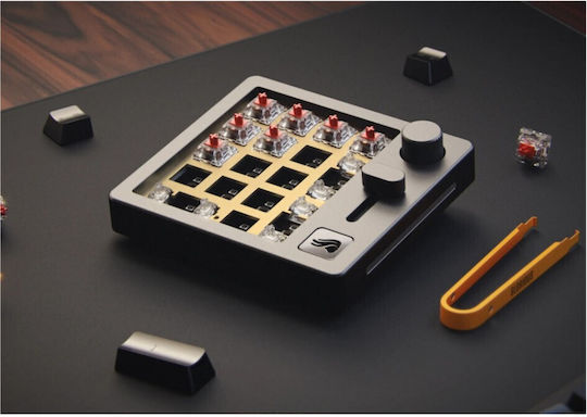 Glorious Numpad Switch Plate Brass Glo-acc-np-sp-b