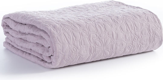 Nef-Nef Homeware Spring Tagesdecke Übergröße Mikrofaser Lilac 230x240cm