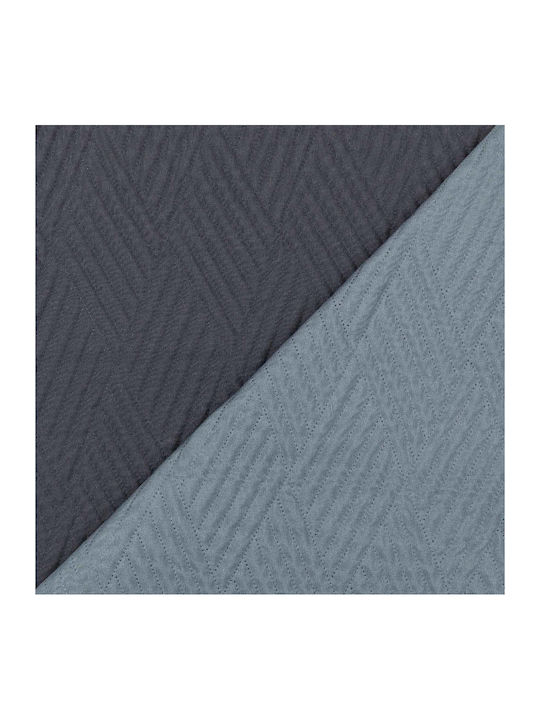 Borea Diamond Tagesdecke Übergröße aus Polyester Ecru-Cafe 220x240cm