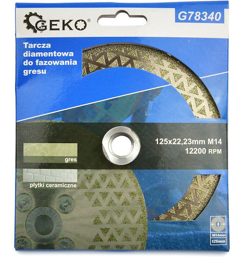 Geko Grinding Disc Construction Materials 22.23mm