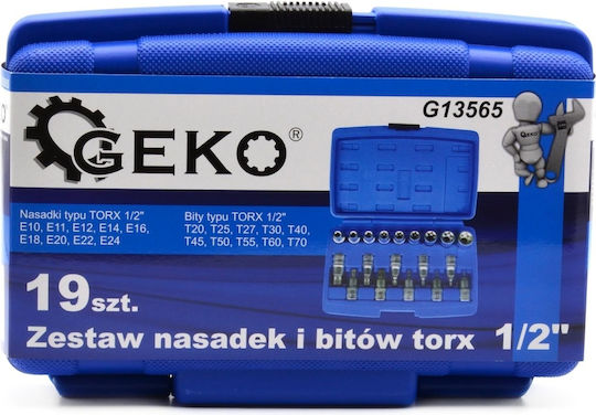 Geko Set 10 Torx Wrenches