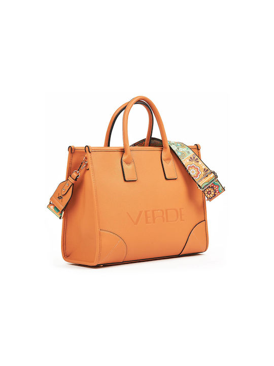 Verde Damen Tasche Hand Orange