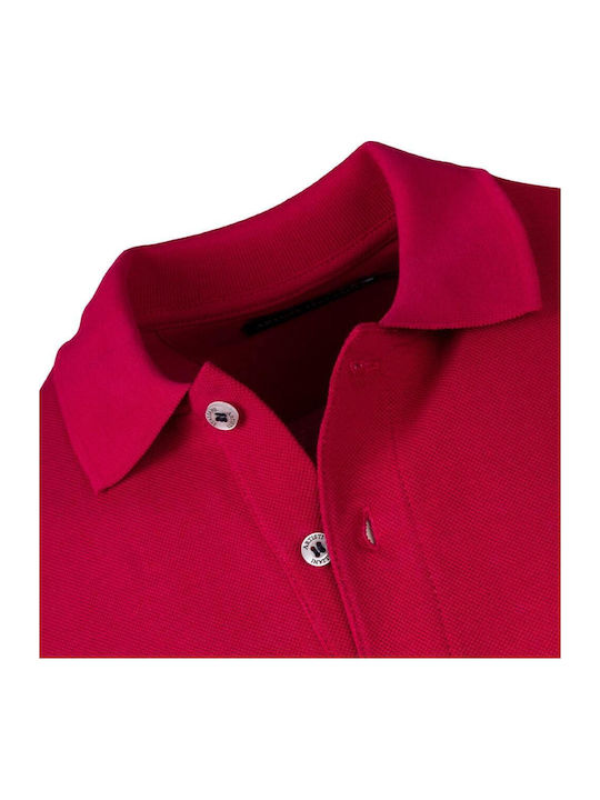 Polo Short Sleeve Blouse Fuchsia