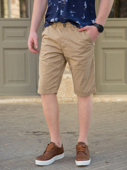 Huxley & Grace Men's Shorts Chino Brown