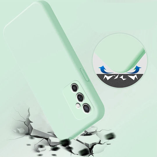 Erbord Back Cover Σιλικόνης Τιρκουάζ (Galaxy M52)