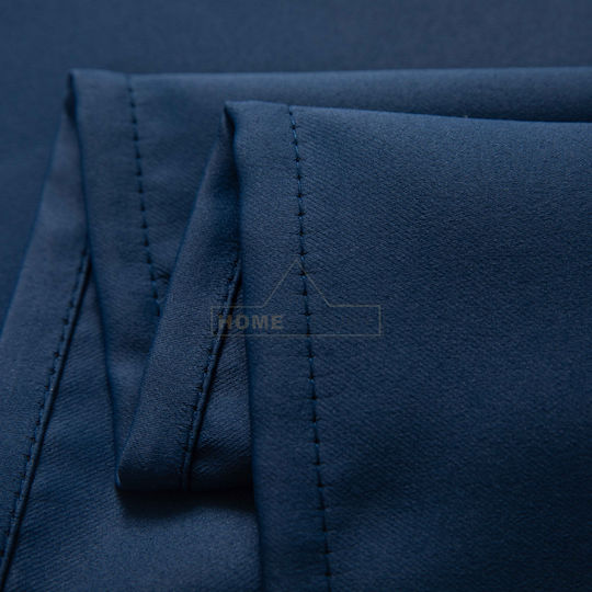 My Home Luxury Curtain with Grommets Dellia Blue 140x265cm