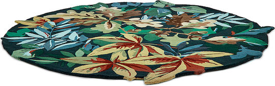 Sanderson Covor Rotund Pădure verde