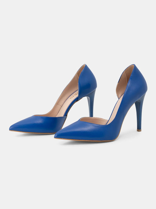 Bozikis Τακούνι Pumps mit Stiletto-Absatz Blau