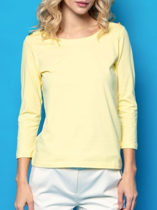 Heavy Tools Blouse Yellow S24292