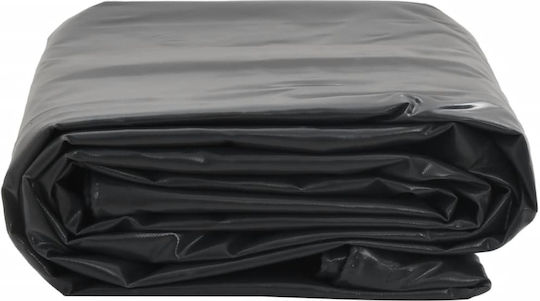 vidaXL Αδιάβροχος Μουσαμάς 600gr/m² 2x1.5μ. Βαρέως Τύπου Γκρι